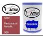 Preview: Opel, Perlcolorrot Metallic, 586: 500ml Lackdose, von ATW Autoteile West.